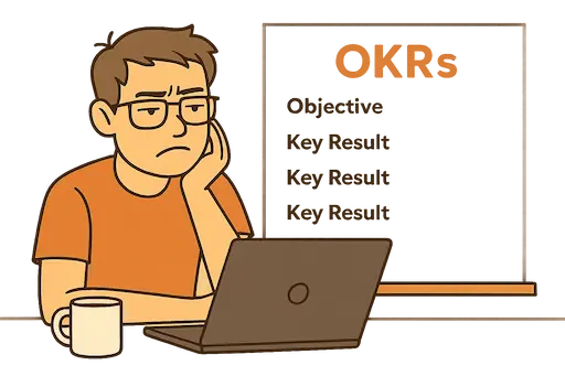 Developer frustrated at too many OKRs